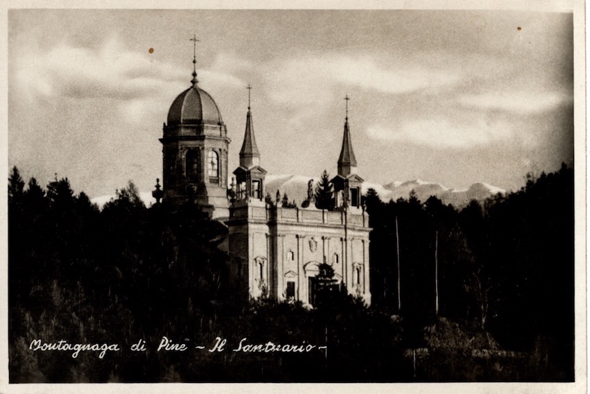 Montagnaga di Pinè - Il Santuario.