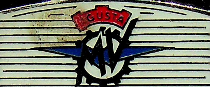 MV: Meccanica Verghera: Agusta: placchetta metallica.