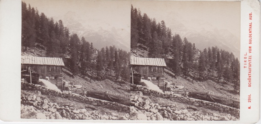 N. 2914 Tirol. - SchÃ¶ntaufspitze vom Suldenthal Aus.