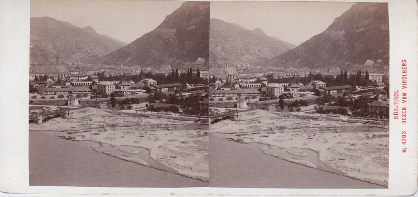 N. 4703. SÃ¼d - Tirol. Bozen vom Virglberg.