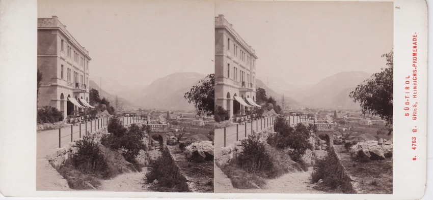 N. 4763 G. SÃ¼d - Tirol. Gries, Heinrichs-promenade.