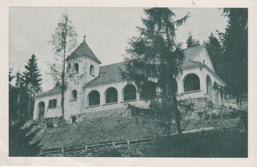 Nuova Chiesa della Madonna della Neve - Vetriolo m. 1500.