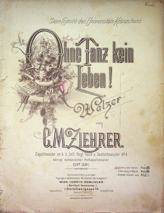 Ohne Tanz kein Leben!: Walzer.