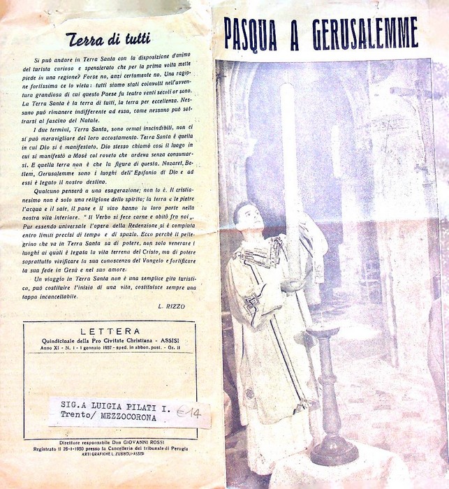 Pasqua a Gerusalemme.