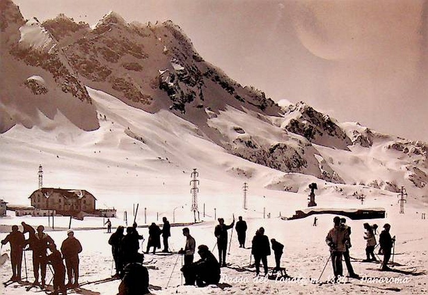 Passo del Tonale m. 1884 Panorama.