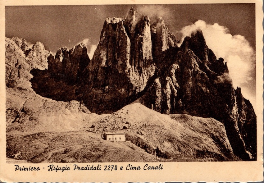 Primiero - Rifugio Pradidali 2278 e Cima Canali.