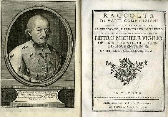 Raccolta di varie composizioni per la degnissima promozione al vescovato …