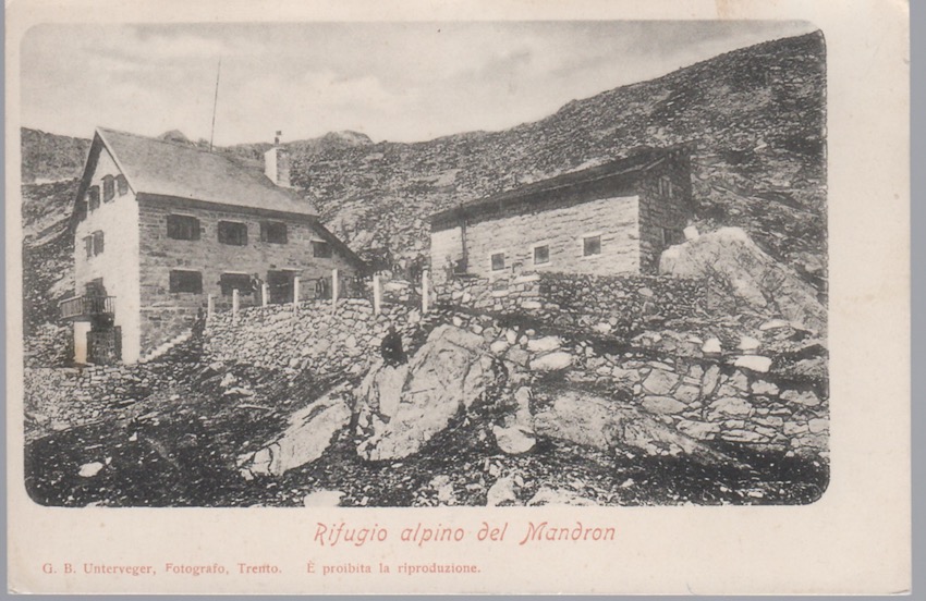 Rifugio alpino del Mandron.