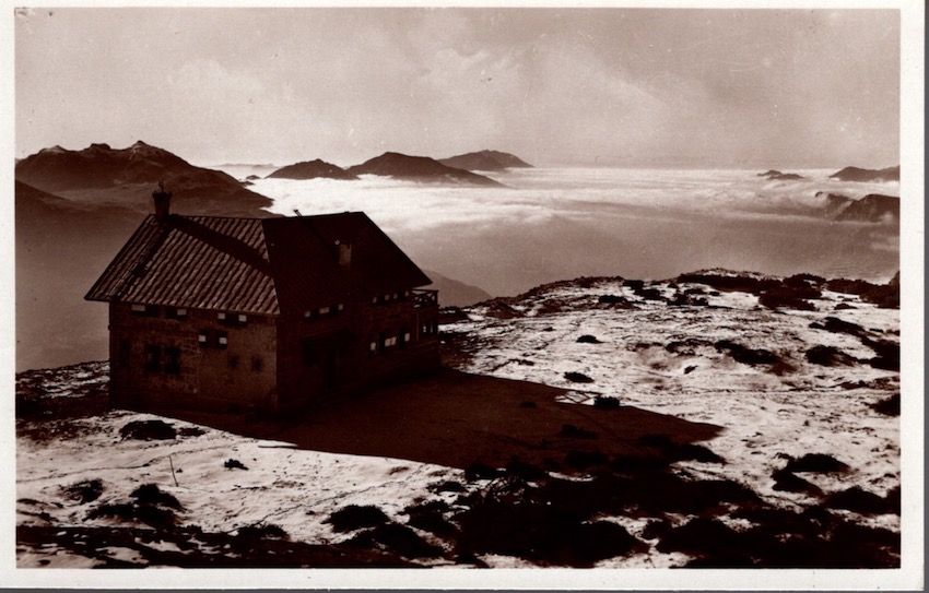 Rifugio Cesare Battisti sulla Paganella m. 2106 (Trento).