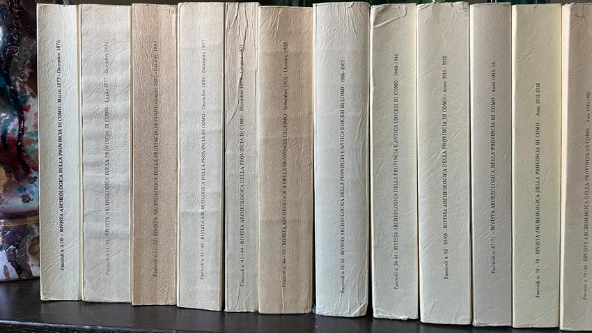 Rivista archeologica della provincia di Como: Fasc. N. 1-124 (1872-1940).