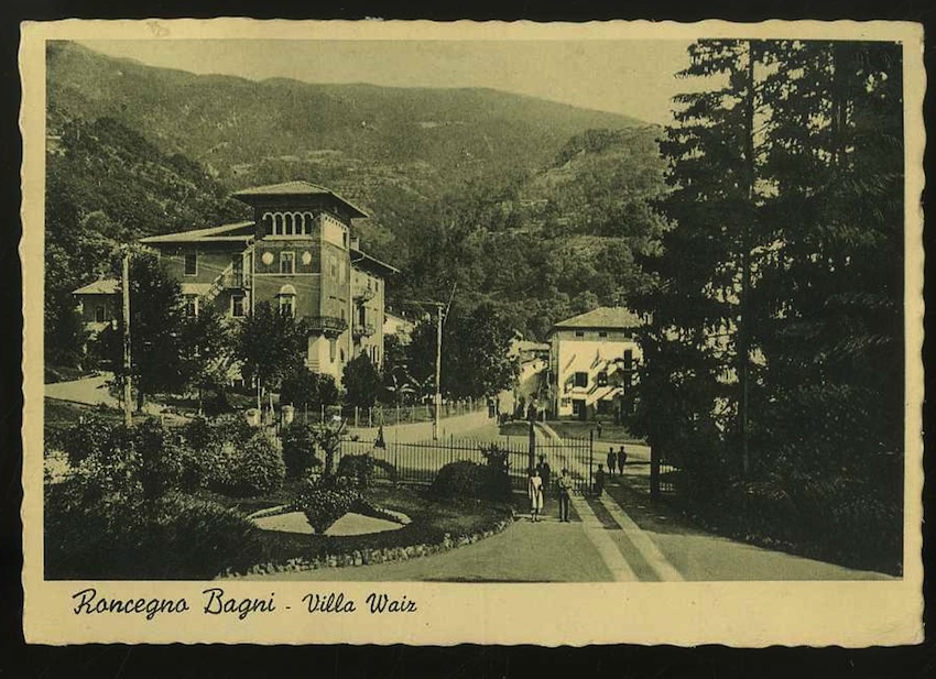 Roncegno Bagni. Villa Wair.