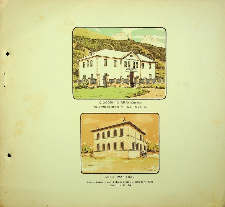S. Giovanni di Fassa (Trentino) Asilo infantile istituito nel 1903. …