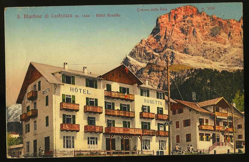 S.Martino di Castrozza m. 1444. Hôtel Rosetta.