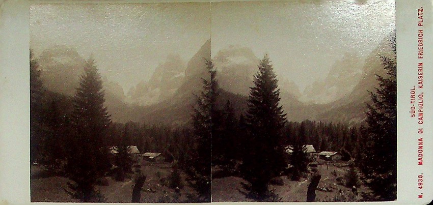 SÃ¼d-Tirol. Madonna di Campiglio, Kaiserin Friederich Platz. N. 4930.