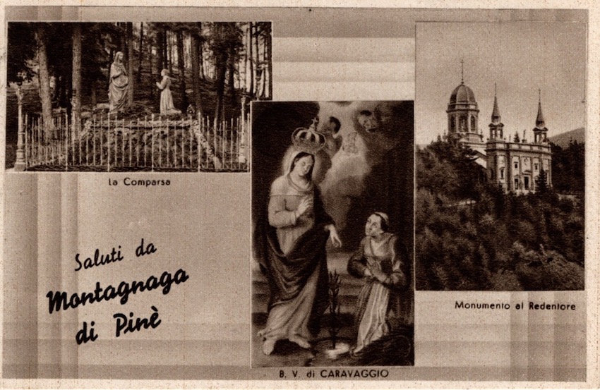 Saluti da Montagnaga di Pinè - La Comparsa; B. V. …