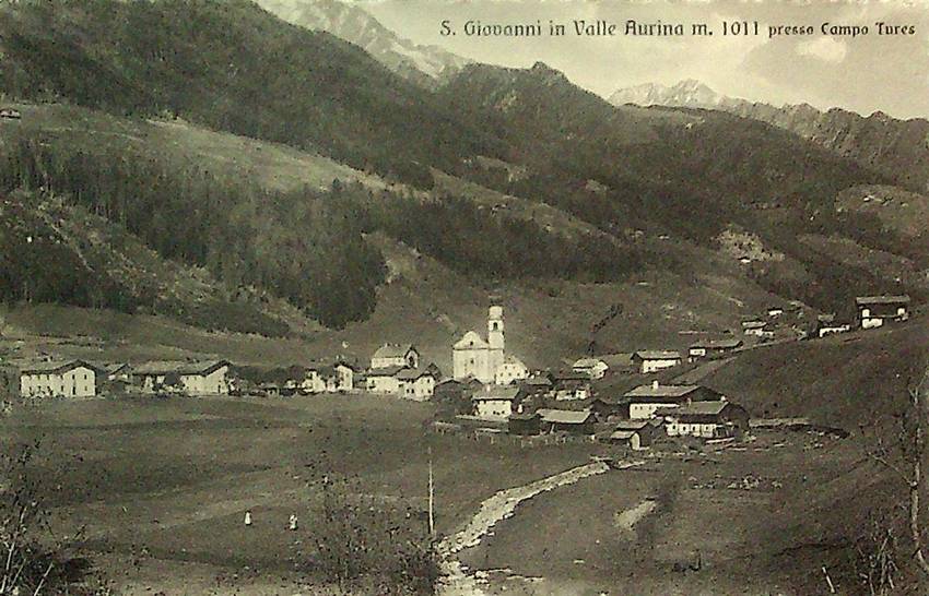 San Giovanni in Valle Aurina presso Campo Tures.