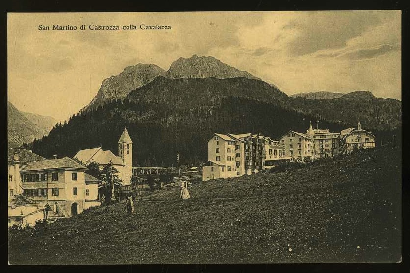 San Martino di Castrozza colla Cavalazza.