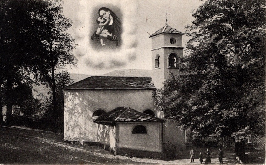 Santuario della Madonna dell'Aiuto, Segonzano m. 850.