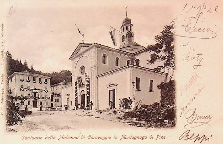 Santuario della Madonna di Caravaggio in Montagnaga di Pine.