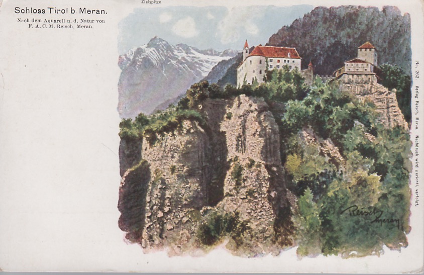 Schloss Tirol b. Meran.