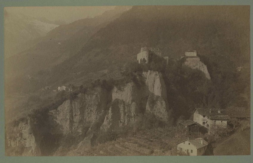 Schloss Tirol bei Meran. (Castel Tirolo presso Merano).