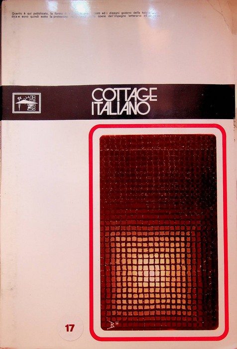 Scuola di arredamento per corrispondenza del Cottage italiano 17.