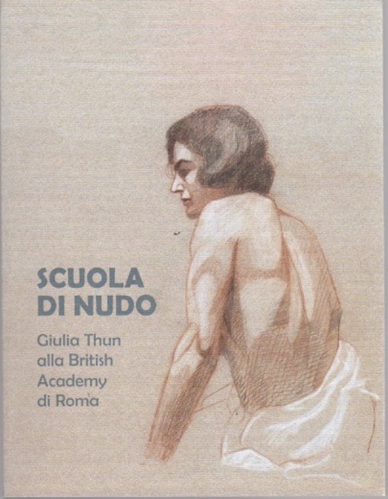 Scuola di nudo: Giulia Thun alla British academy di Roma.