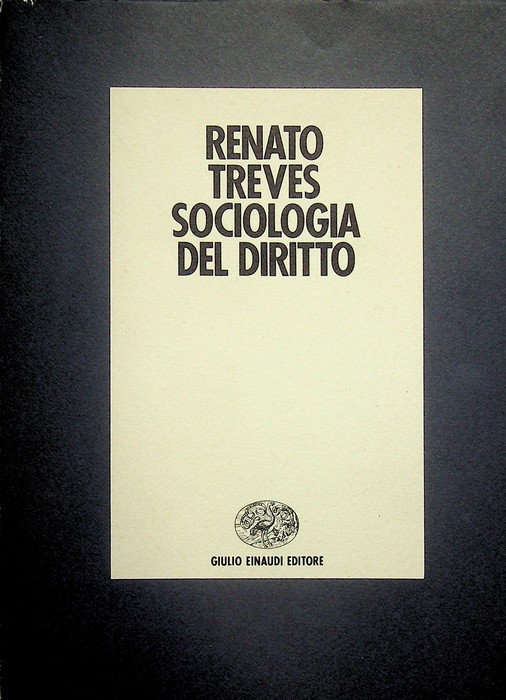Sociologia del diritto: origini, ricerche, problemi.