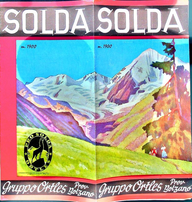 Solda, Gruppo Ortles, Prov. Bolzano, m 1900.