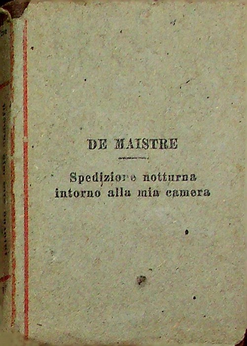 Spedizione notturna intorno alla mia camera.