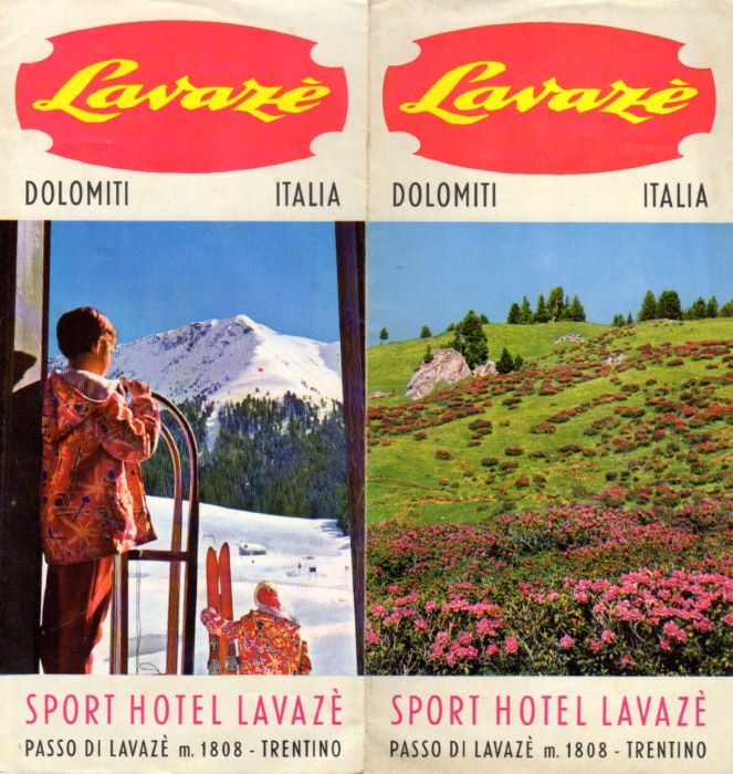 Sporthotel Hotel LavazÃ¨: Passo di LavazÃ¨ m. 1808 - Trentino.