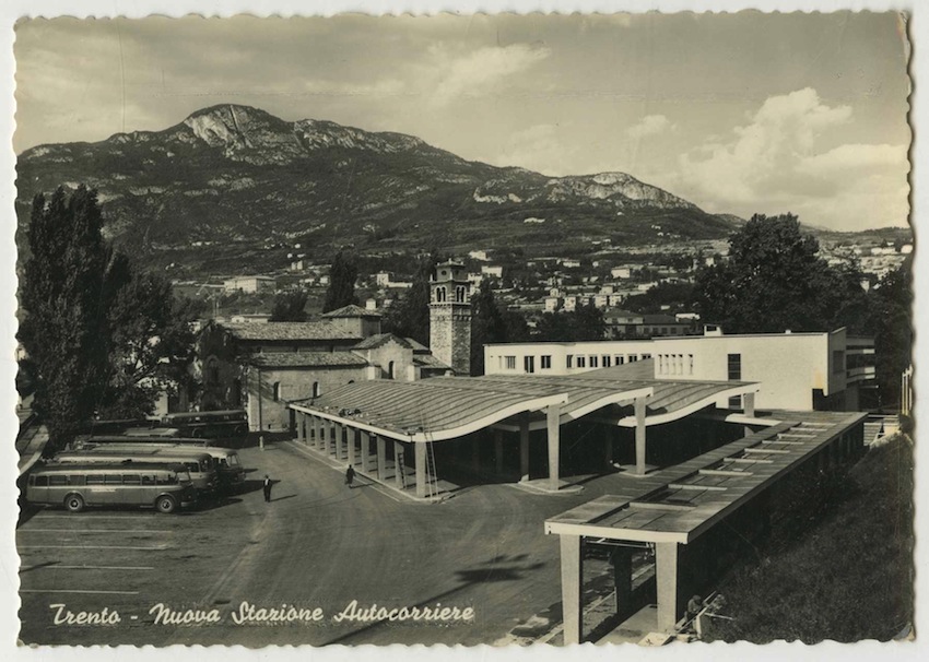 Stazione delle corriere di Trento.