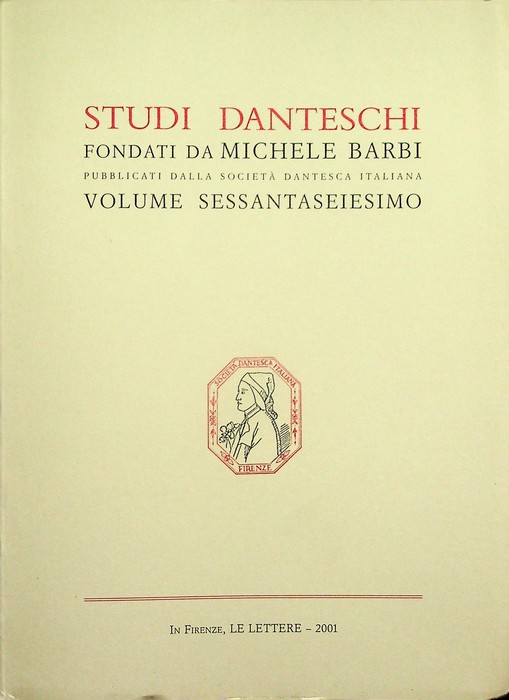 Studi danteschi: volume 66.