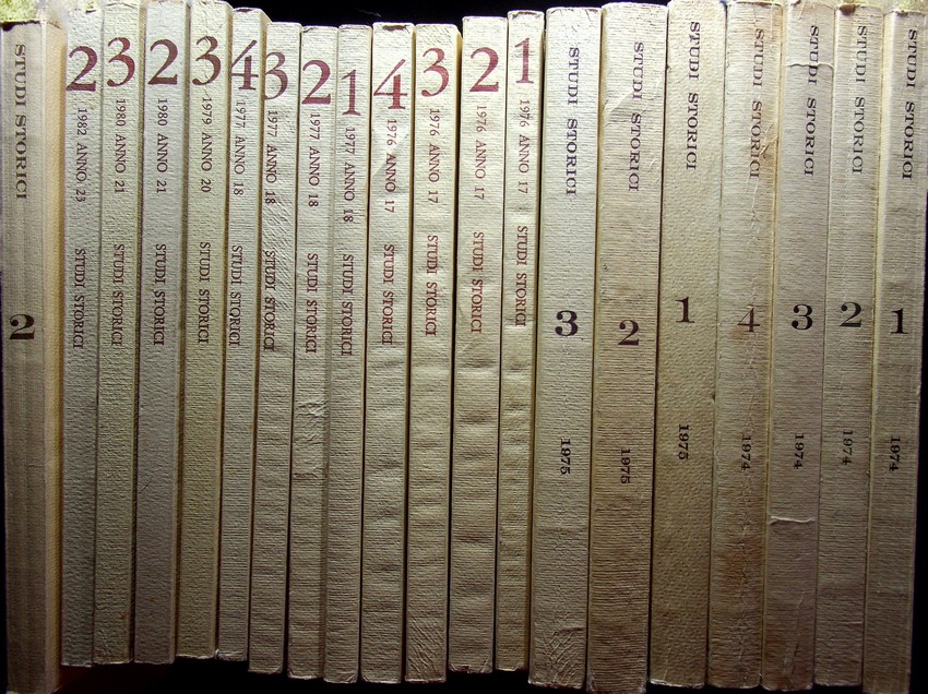 Studi storici: rivista trimestrale: A. 6 (1965): N. 2, A. …
