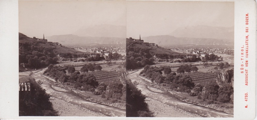 SÃ¼d-Tirol, Aussicht Von Runkelstein, bei Bozen, N: 4733.