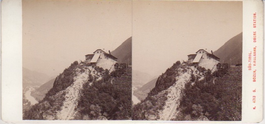 SÃ¼d-Tirol. Bozen, Virglbahn, Obere Station. N. 4713 S.