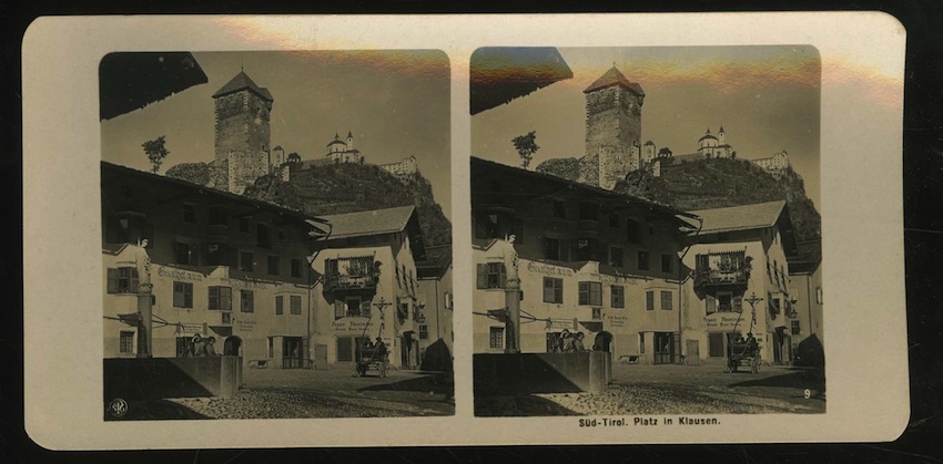 SÃ¼d-Tirol. Platz in Klausen. Piazza di Chiusa.