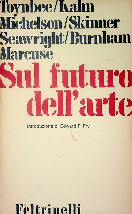 Sul futuro dell'arte.