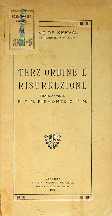 Terz'Ordine e risurrezione.