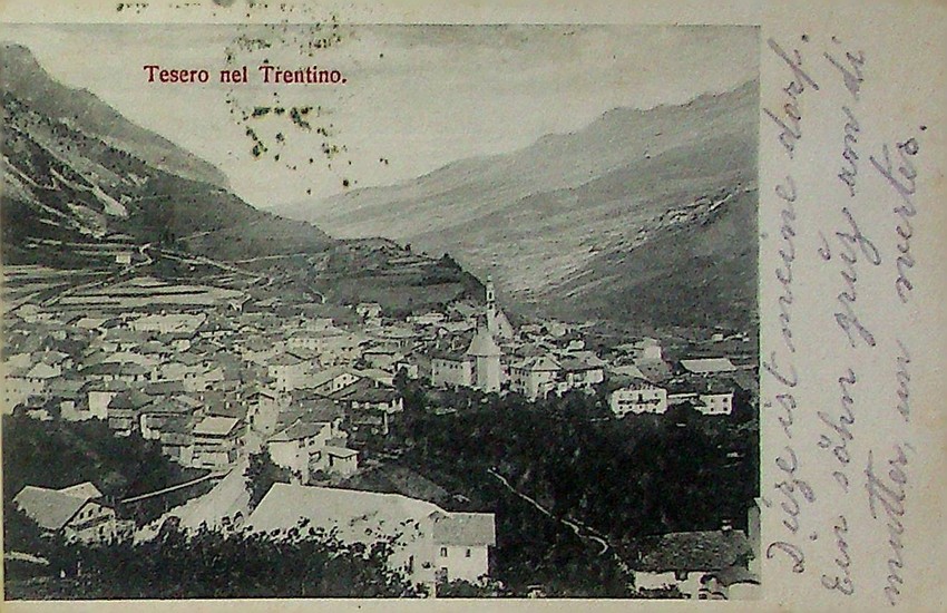 Tesero nel Trentino.