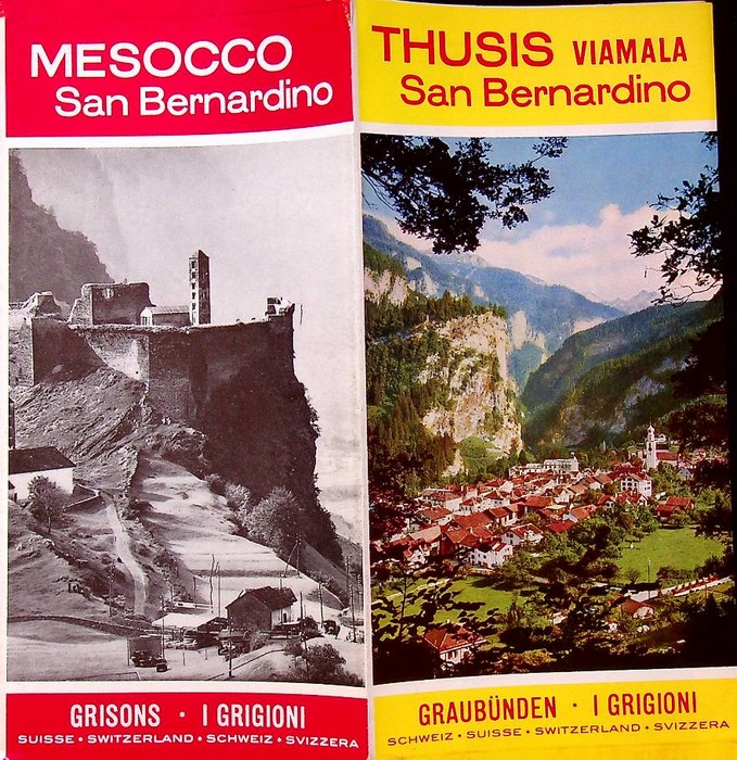 Thusis Viamala, San Bernardino, Graubunden - I Grigioni, Schweiz - …