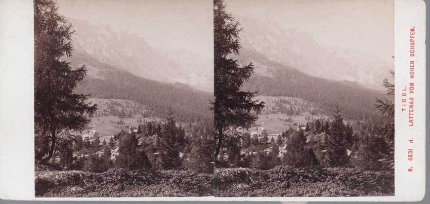 Tirol, Lattemar vom Hohen Schupfen, N: 4831.