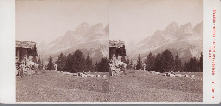 Tirol, Rosengarten Gruppe, Angerl-Schwaig, N: 4831.