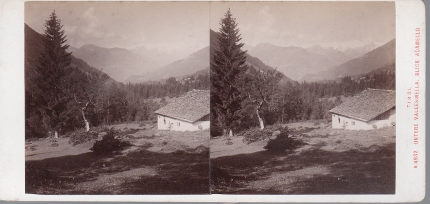 Tirol, Untere Vallesinella, Blick Adamello, N: 4932.