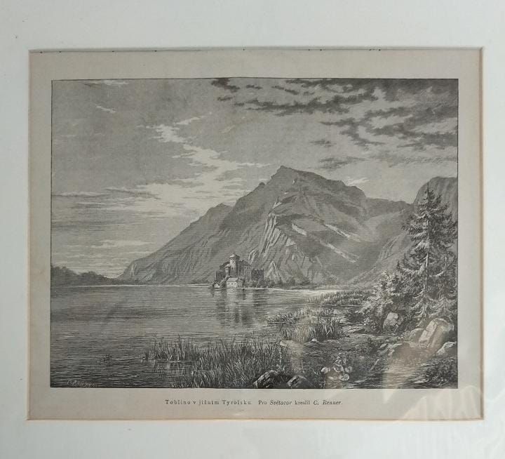 Toblino v jiÅ¾nim Tyrolsku (Toblino in Tirolo).