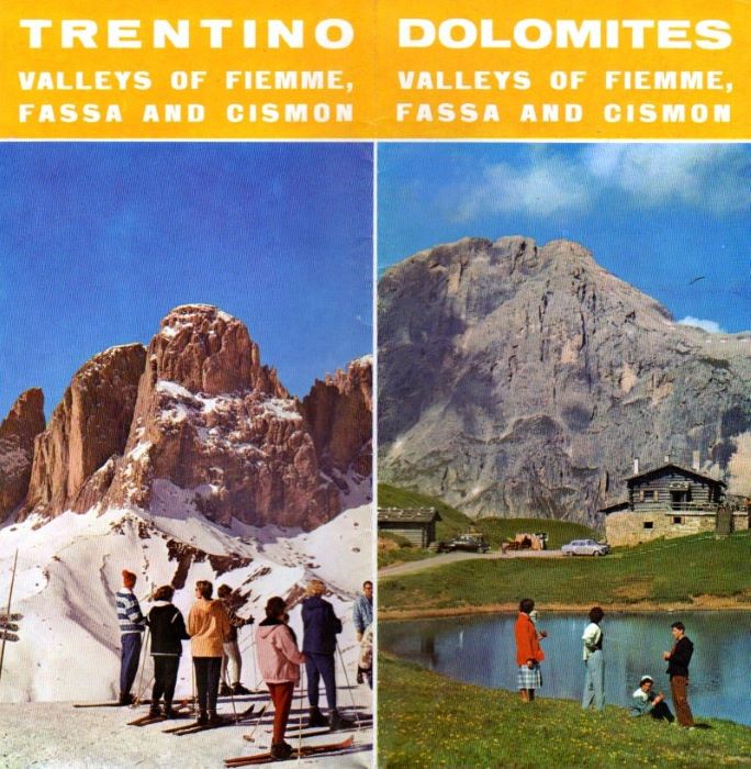Trentino Dolomites: Valleys of Fiemme, Fassa and Cismon.