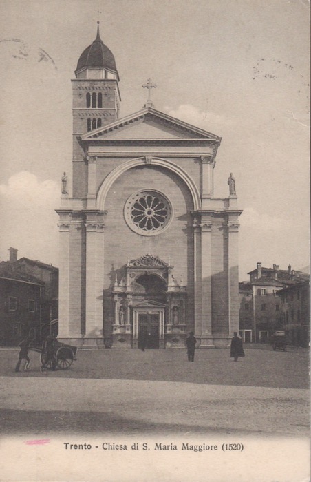 Trento - Chiesa di St. Maria Maggiore (1520).