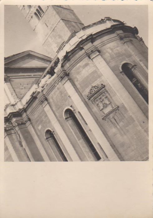 Trento - Esterno della Chiesa di S. Maria Maggiore colpita …