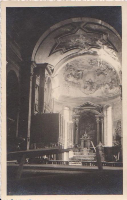 Trento - Interno della Chiesa di S. Maria Maggiore colpita …