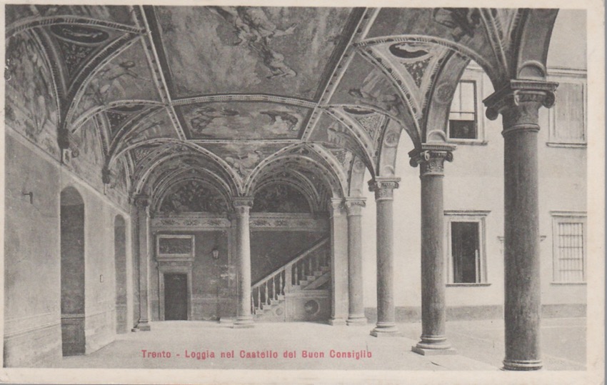 Trento - Loggia nel Castello del Buon Consiglio.